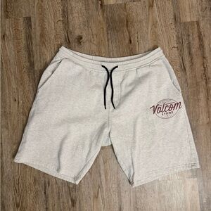 Volcom Gray Athletic Shorts
